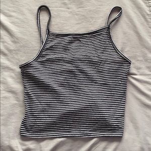 Stripped halter Brandy Melville tank top